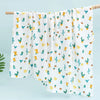Super Soft Cotton Muslin Baby Swaddle Blanket