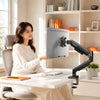 Fully Adjustable Single Monitor Arm for 13–34 Inch Screens