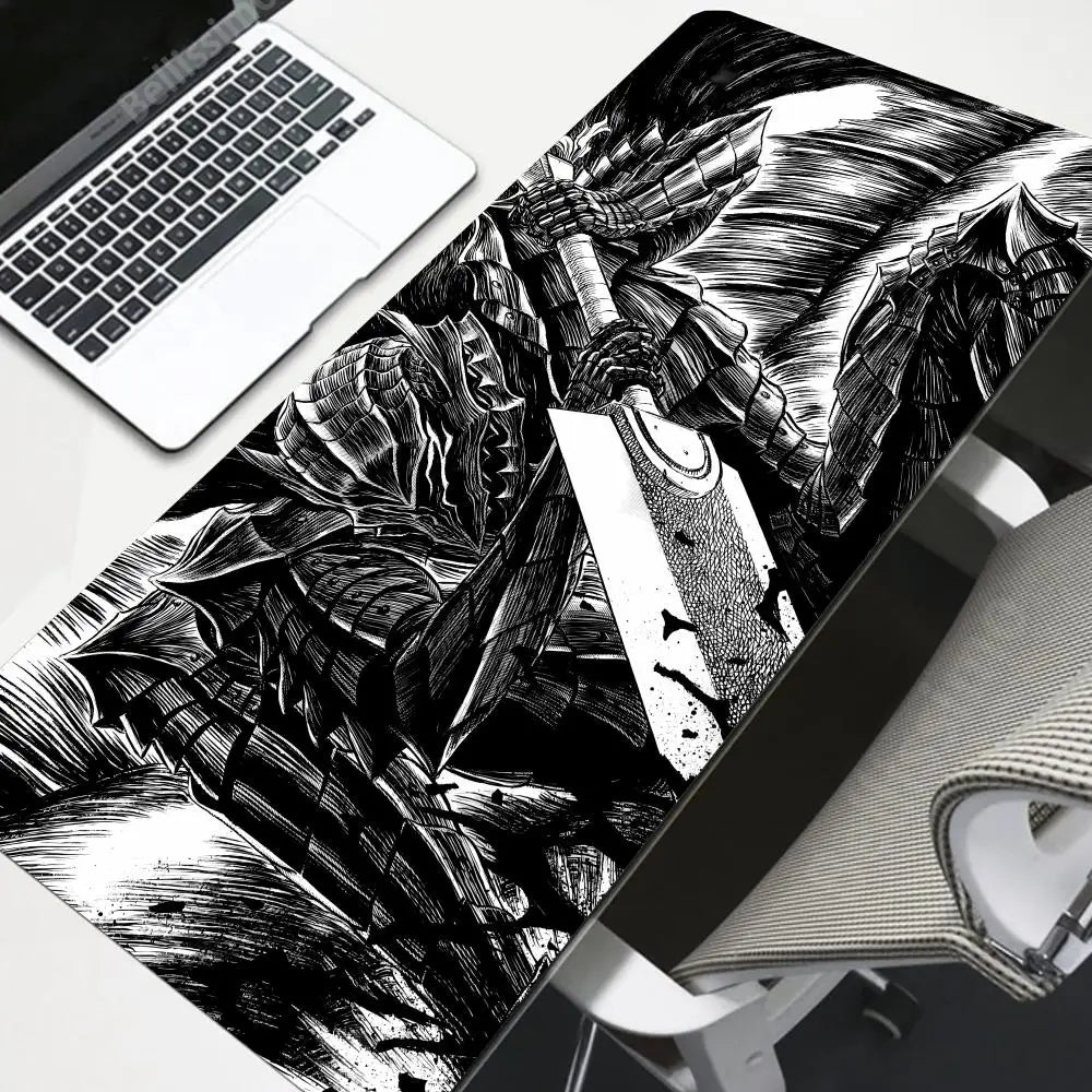 Berserk Anime XXL Gaming Mouse Pad with Non-Slip Rubber Base