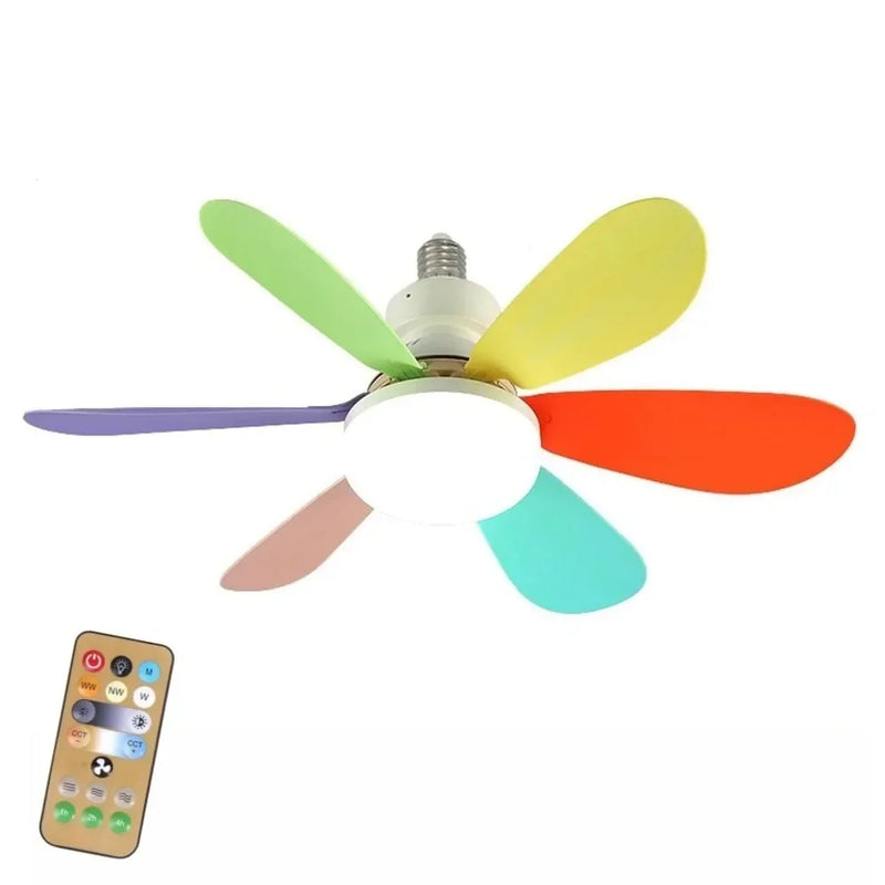 Modern LED Ceiling Fan Light with Remote Control