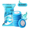 Disposable Toilet Brush Replacement Heads - No-Dead-Angle Cleaning