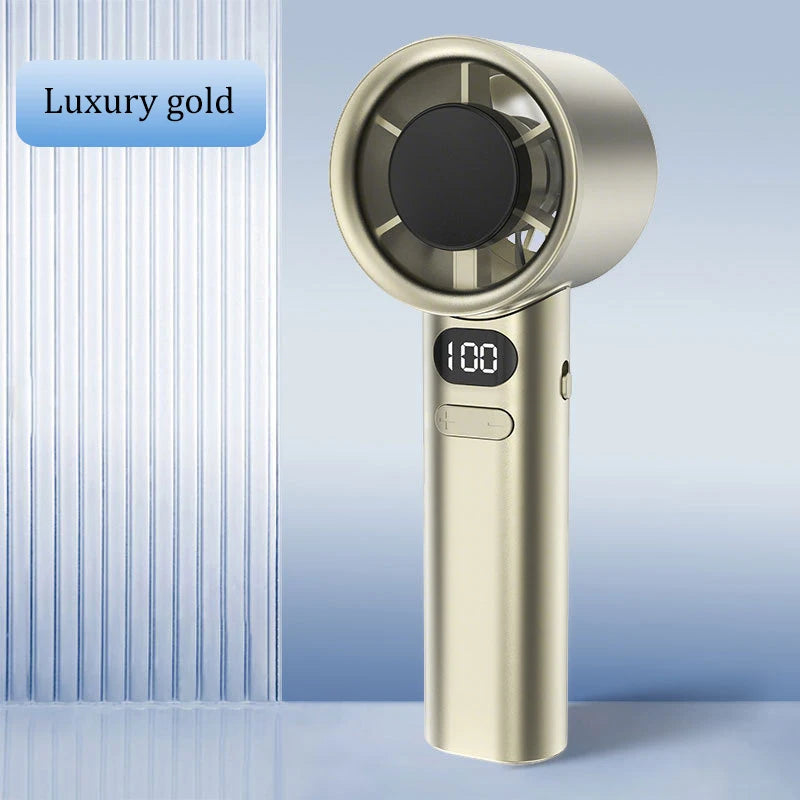 Portable Bladeless Turbo Fan with Ice Cooling Mode
