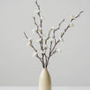 Artificial White Plum Blossom Branch for Chinese Home Décor