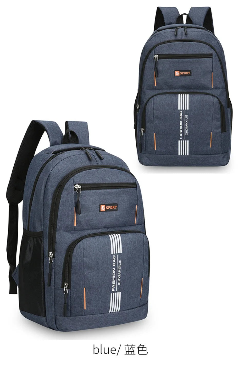 Versatile Commuter Backpack for Men – Lightweight with 15" Laptop Compartment