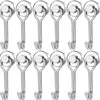 A set of heavy duty magnetic hooks designed for gripping refrigerator and metal surfaces.
