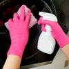 Pink Nitrile Disposable Gloves – Latex-Free, Waterproof, Multi-Purpose Cleaning & Household Protection