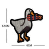 Quirky Animal Applique Patches with Hook and Loop Backing