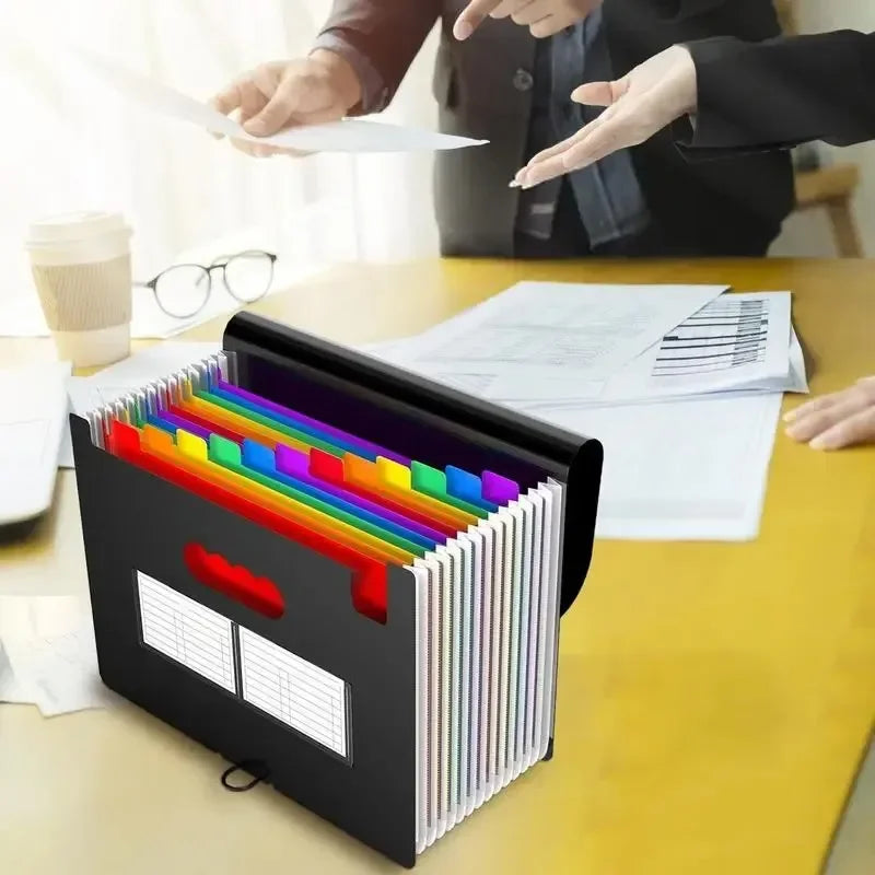 Durable Accordion Document File Folder