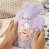 Adorable Plush Hot Water Bottle with Cozy Animal Design
