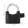 Motion-Activated Alarm Padlock with 110dB Siren