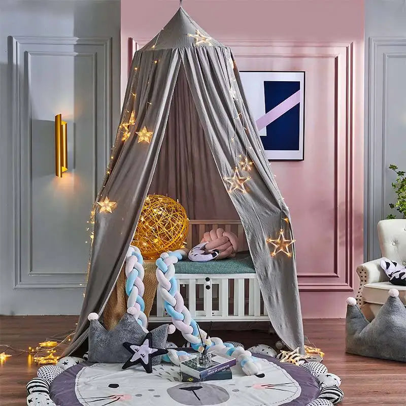 Princess Canopy Bed Net for Kids – Mosquito Protection & Dreamy Room Decor