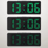 Modern LED Alarm Clock with Voice Control and Night Mode