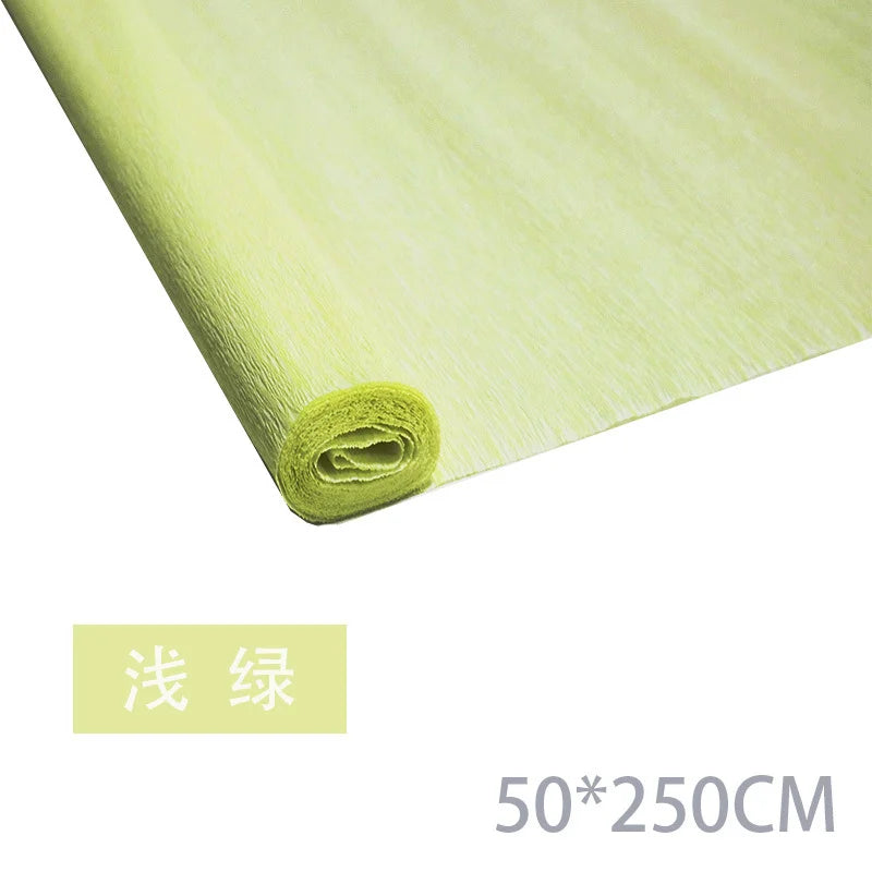 Handmade Crepe Paper Roll for DIY Paper Flowers