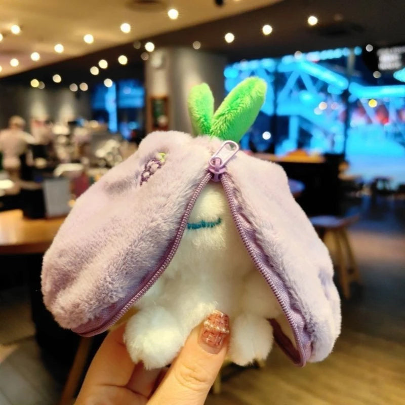 Reversible Easter Bunny & Carrot Plush Toy