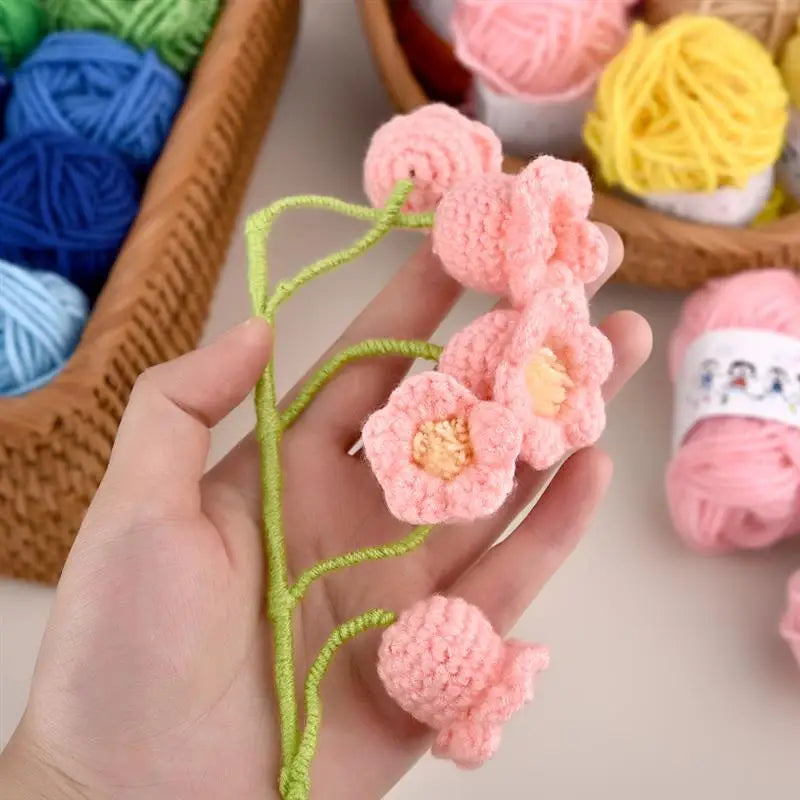 12-Color Soft Acrylic Yarn Set for Knitting & Crochet