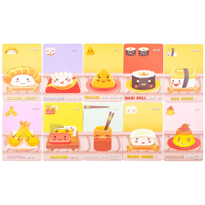 Sushi Go Party! Pick & Pass Card Game