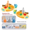 Kids Electric Toy Dishwasher with Automatic Water Cycle
