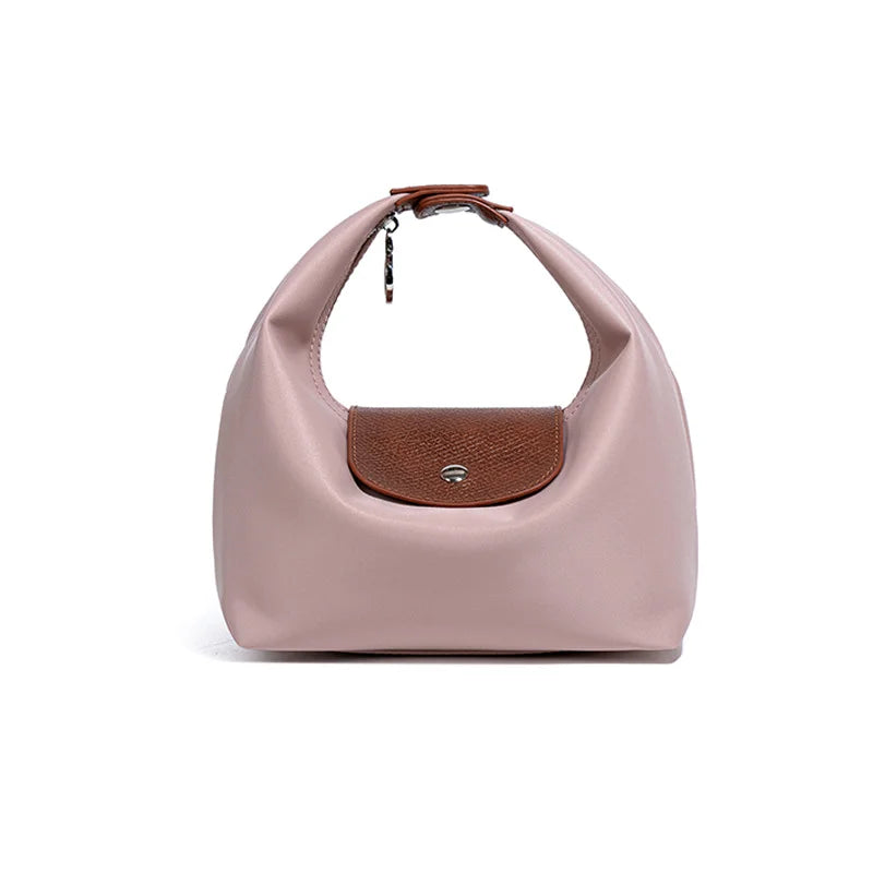 Waterproof Nylon Crossbody Bag with Two Detachable Straps
