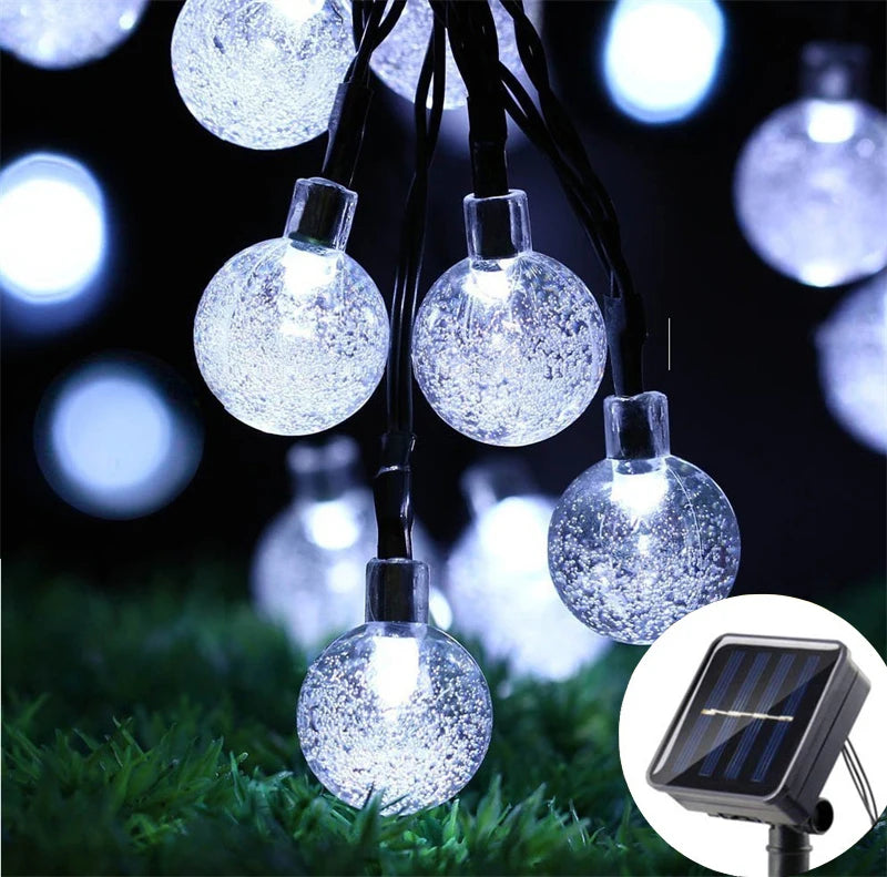 Solar LED Lichterkette für Garten