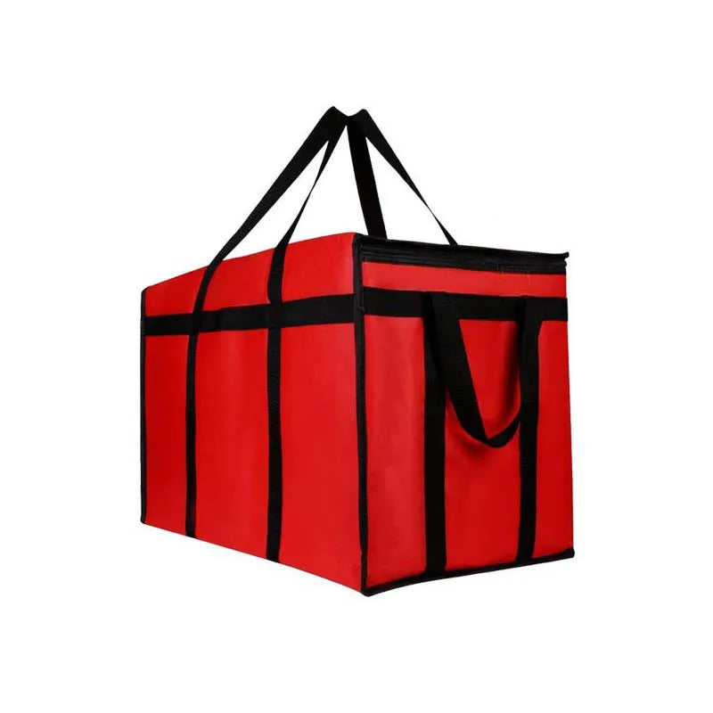 Large Insulated Pizza Delivery Bag with Removable Base