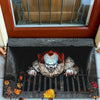 Halloween Clown Doormat for Entryway Decor