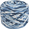 Kugel dicker blau-weiß gestreifter Polyester-Garn für DIY-Bastelarbeiten