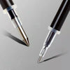 Smooth 0.5mm Gel Pen Set with Refills (Black, Blue, Red)