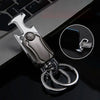 Multifunctional Zinc Alloy Keychain with Bottle Opener