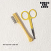 Pet Facial Grooming Comb & Scissors Kit