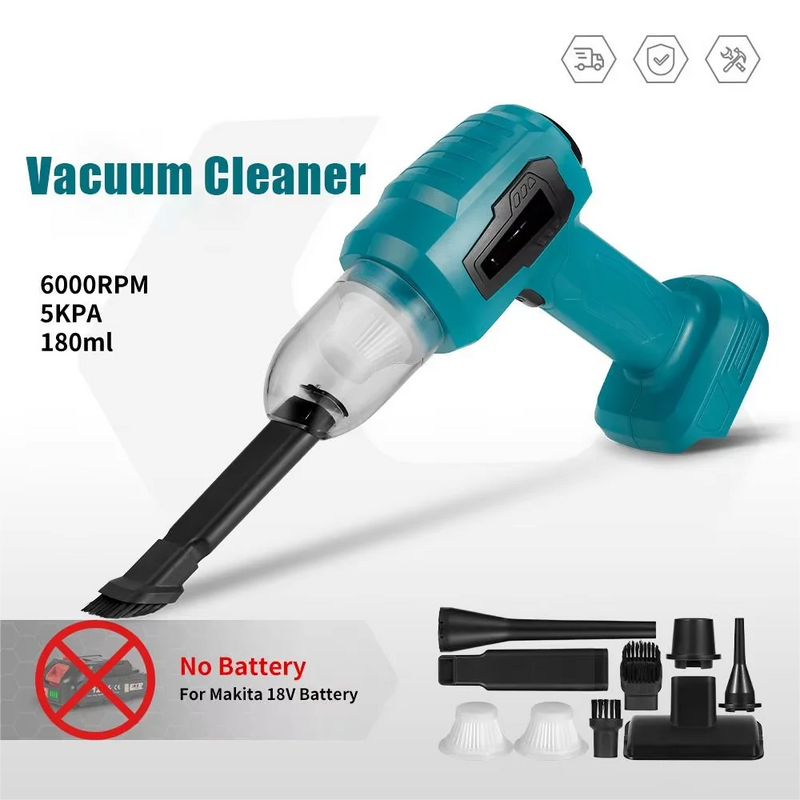 Compact Cordless Vacuum & Blower for Home and Car