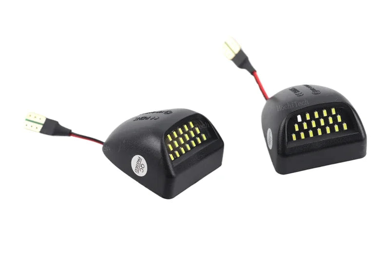 White LED License Plate Lights for Chevrolet Silverado, GMC Sierra, and More