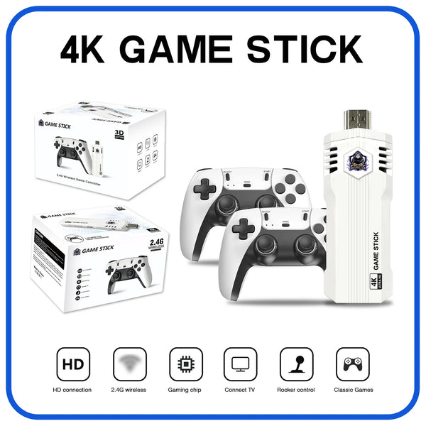 Retro Gaming Console X2L with 4K Output & Wireless Controllers