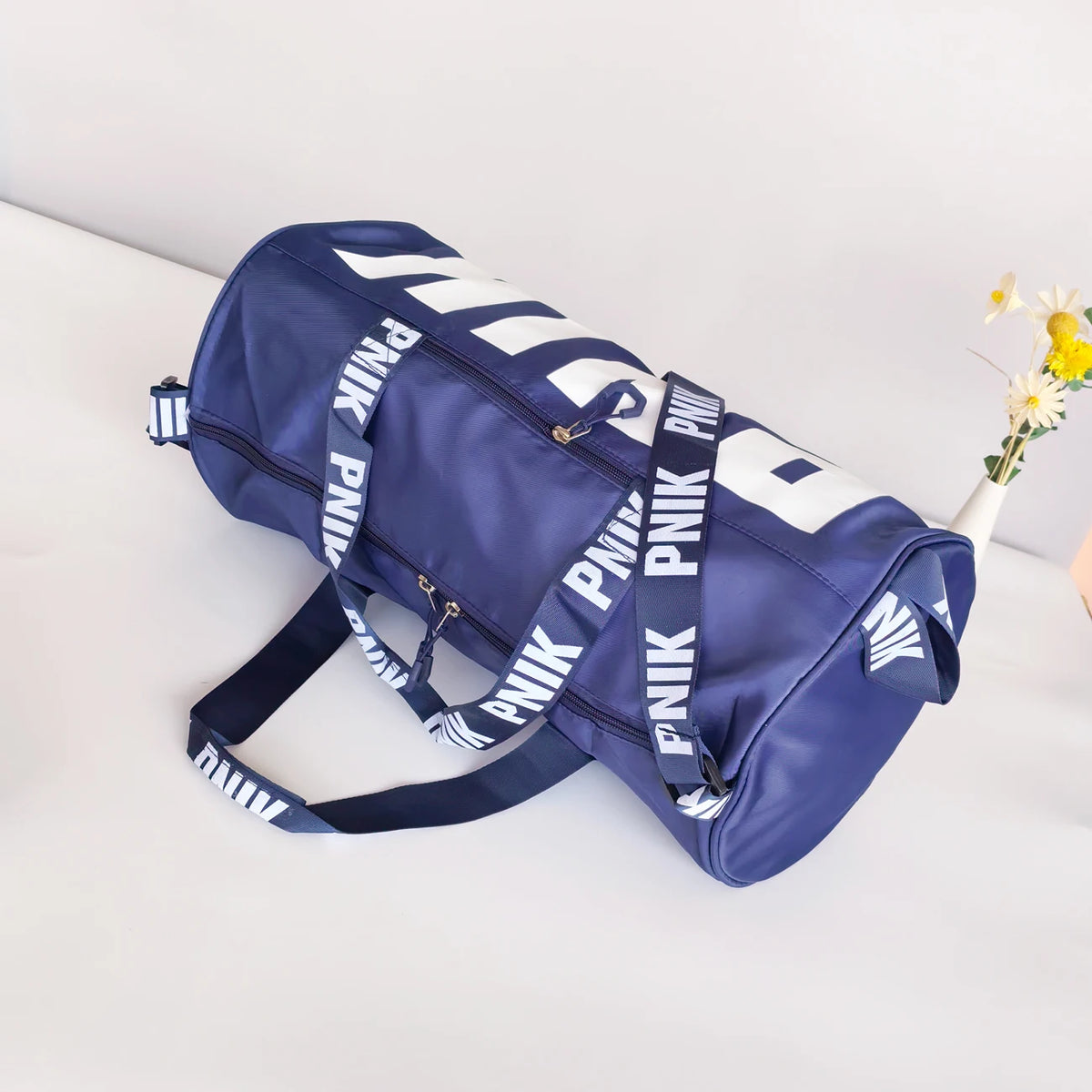 Versatile Printed Nylon Crossbody Travel Bag