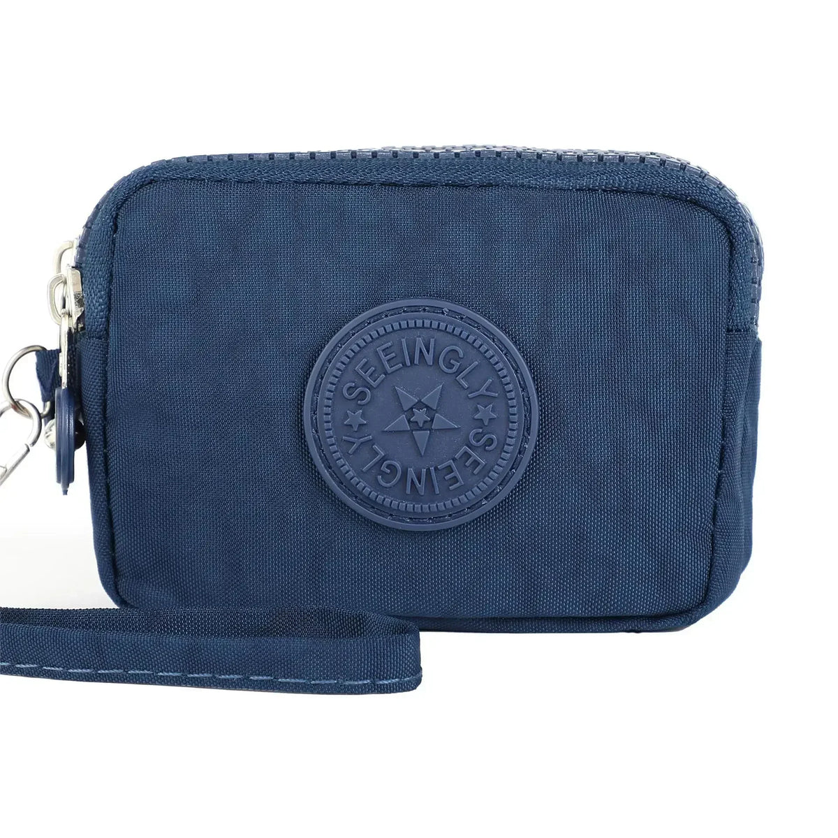 Multi-Layer Canvas Organizer Wallet with Zipper Pouch