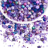Mixed Size Green Czech Glass Seed Beads for Jewelry Making