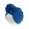 Baby Cotton Turban Hat with Blossom Knot