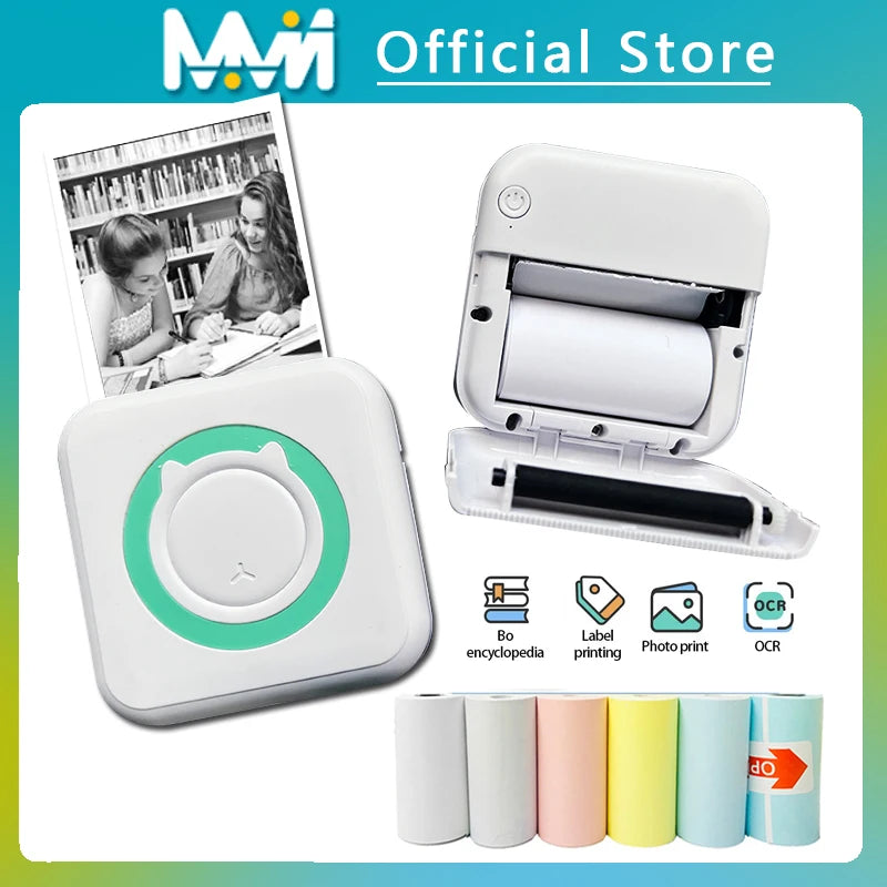 Portable Bluetooth Thermal Pocket Printer