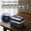 Cordless Heated Lunch Box with Rechargeable Battery
