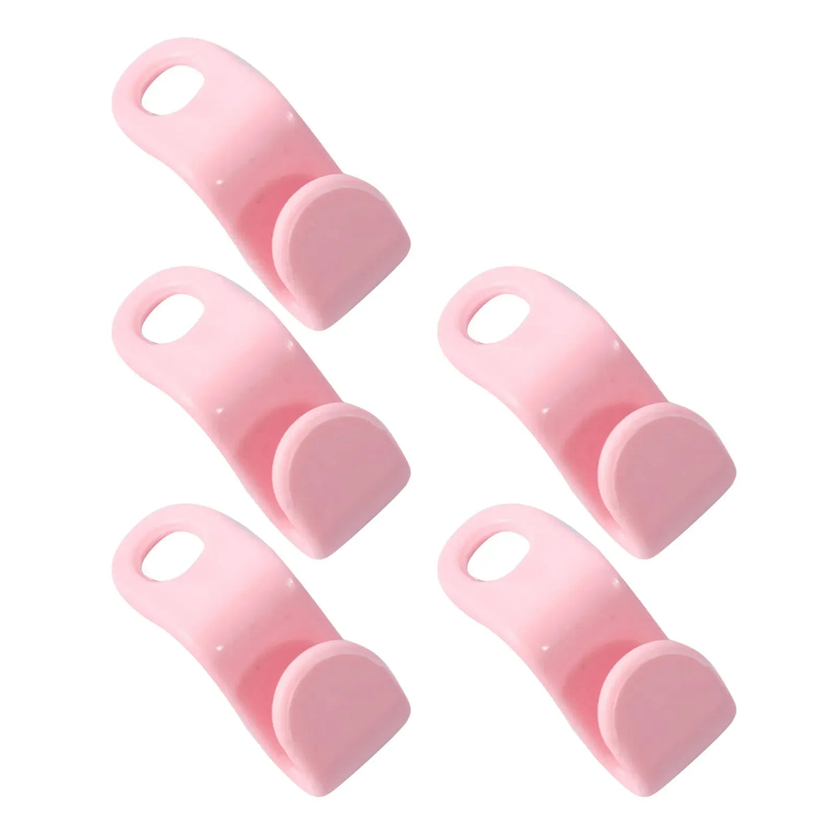 Space-Saving Hanger Connector Hooks for Closet Organization