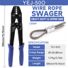 Wire Rope Crimping Tool for Aluminum Oval Sleeves