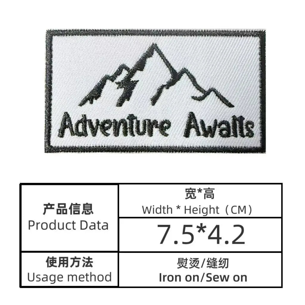 Embroidered Tactical Iron-On Patch