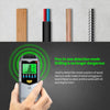 Multifunctional Wall Scanner with Metal, Stud, Wood, and AC Wire Detection