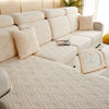 Jacquard Plush Sofa Cover
