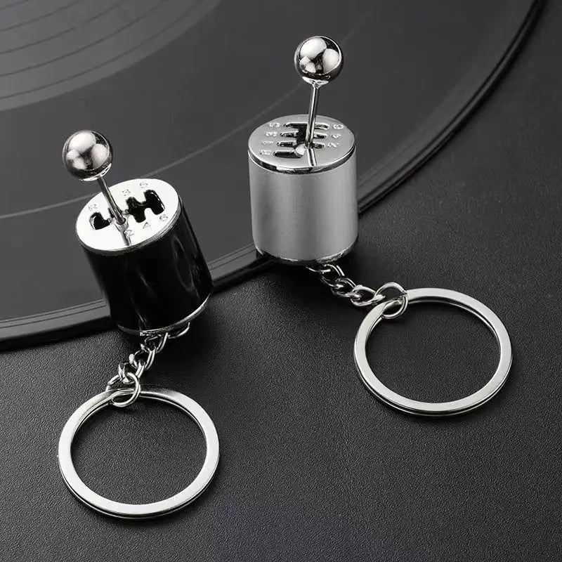 Mini Turbocharger Keychain with Gearbox Design