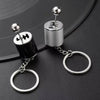 Mini Turbocharger Keychain with Gearbox Design