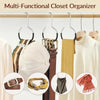Circular Hat Organizer Hanger with Non-Slip Grip
