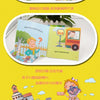 A set of six picture books for early English learning and bedtime stories featuring illustrations and text.