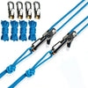 Retractable Rope Tie-Down with Quick-Lock Cam Buckle