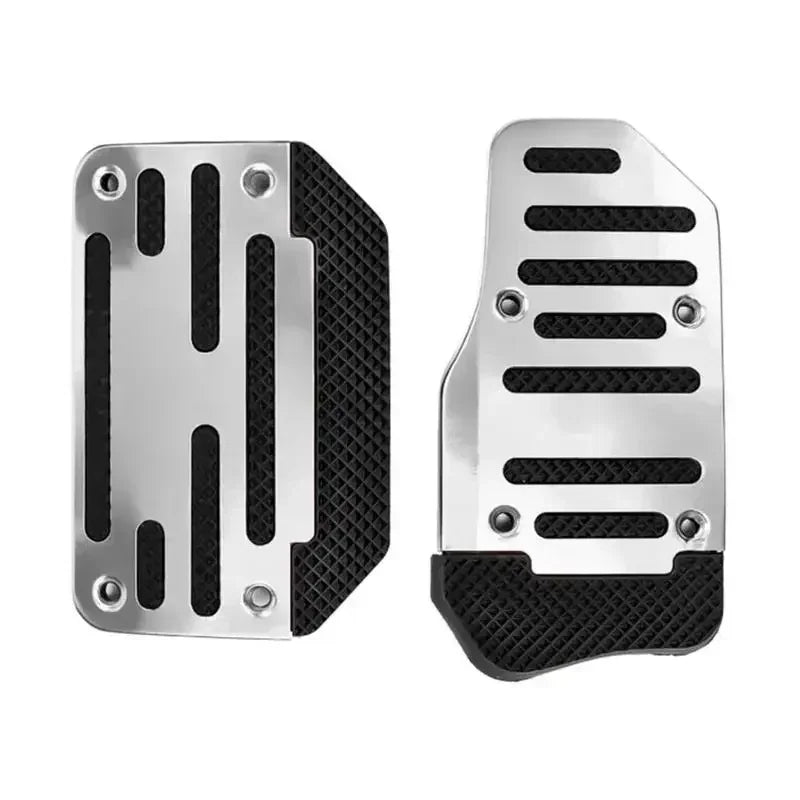 Non-Slip Aluminum Pedal Covers for Gas and Brake