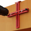 Adjustable Aluminum Cabinet Handle Jig with Drill Guide
